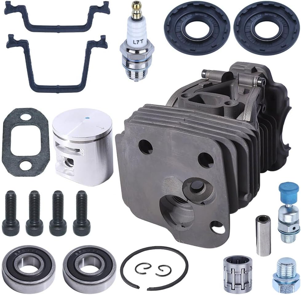 Fricgore Spare Parts for Cylinder for Husquarna 445 445E 450 450 Rancher Motosserra A Gasolina Chainsaw Parts