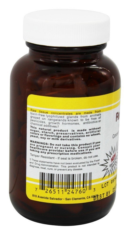 Raw Kidney Natural Sources, Inc. 60 cápsulas