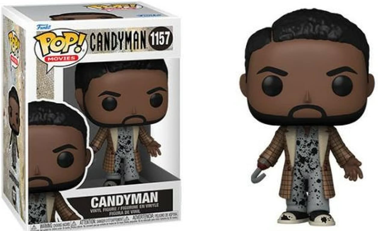 POP Candyman – Figura de vinilo de Candyman Funko (con funda protectora de caja compatible)