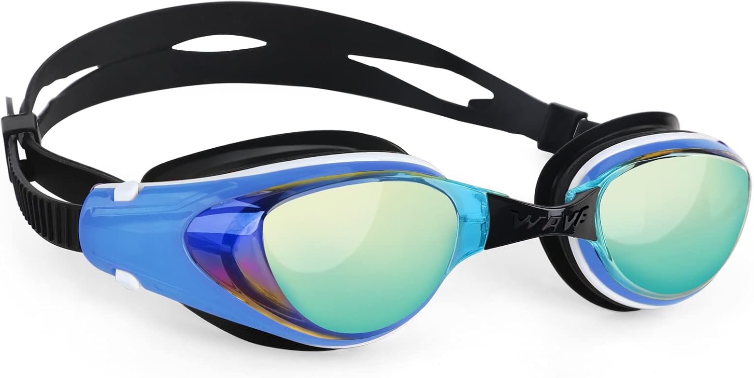 Gafas de natación miopes, gafas de natación ópticas miopes, sin fugas, antivaho y protección UV para adultos, hombres y mujeres