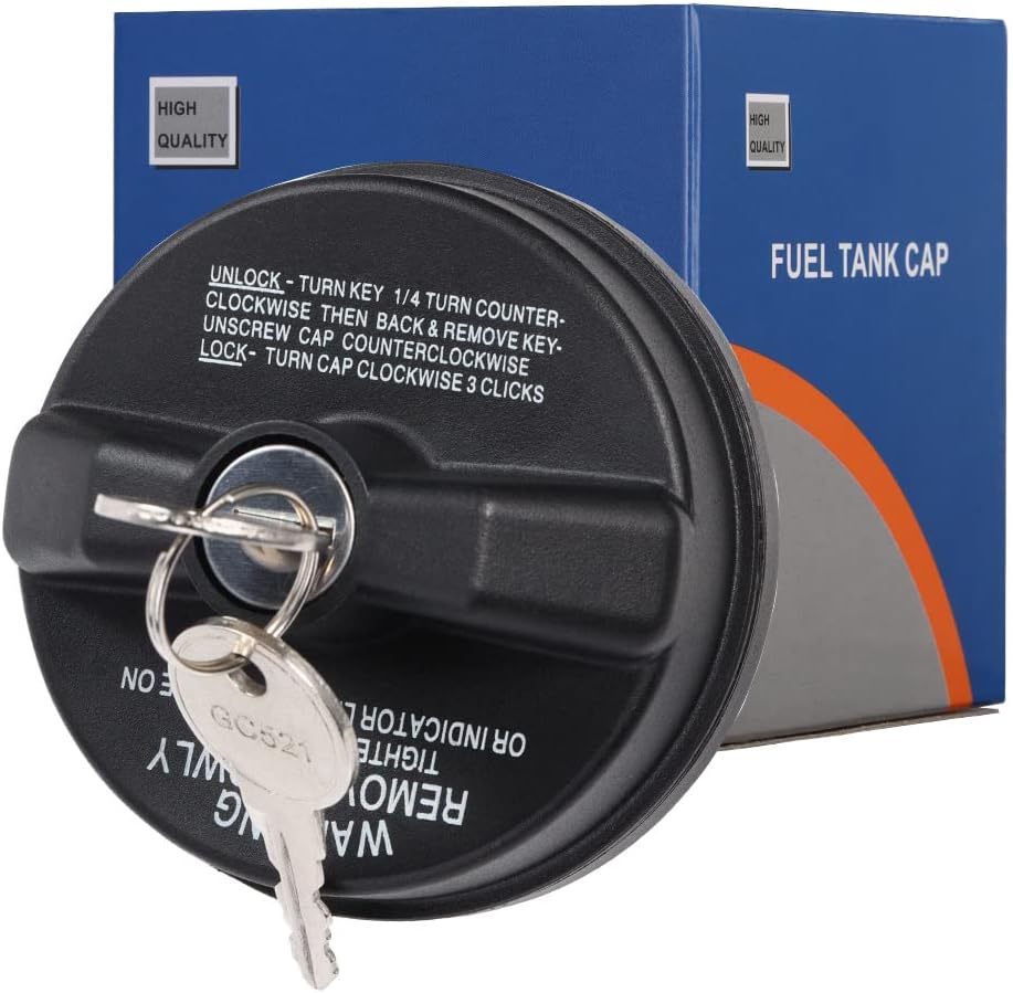 Tapa de gas con bloqueo, tapa de combustible para Chevrolet Chevy Silverado 1500 2500 3500, Cruze, Express, Malibu, Colorado, Suburban, GMC Terrain,