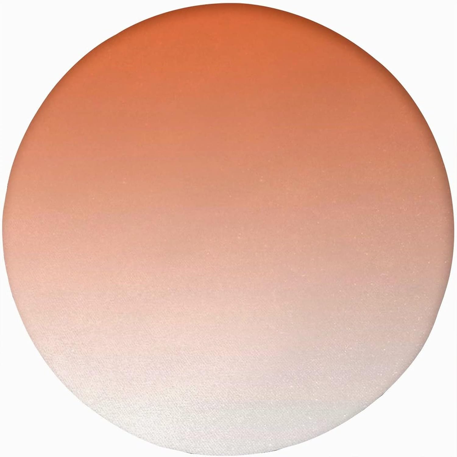 Ombre Round Fitted Tablecloth with Elastic Edge,Scorching Sunset in The Hot Desert Print Polyester Table Cover, Small, Fit Round Tables up 40″-44″