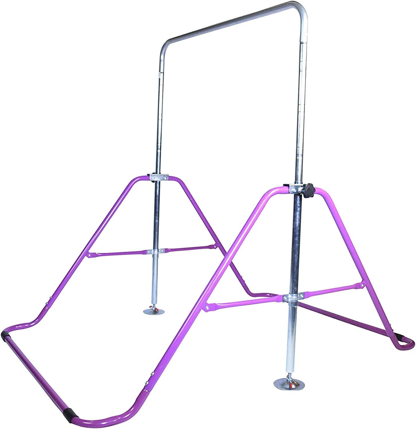 Barra de gimnasia para niños de Gympro, con 2 x 6 tapetes para tumbas, para gimnasio en la selva, barra de entrenamiento horizontal para niños,