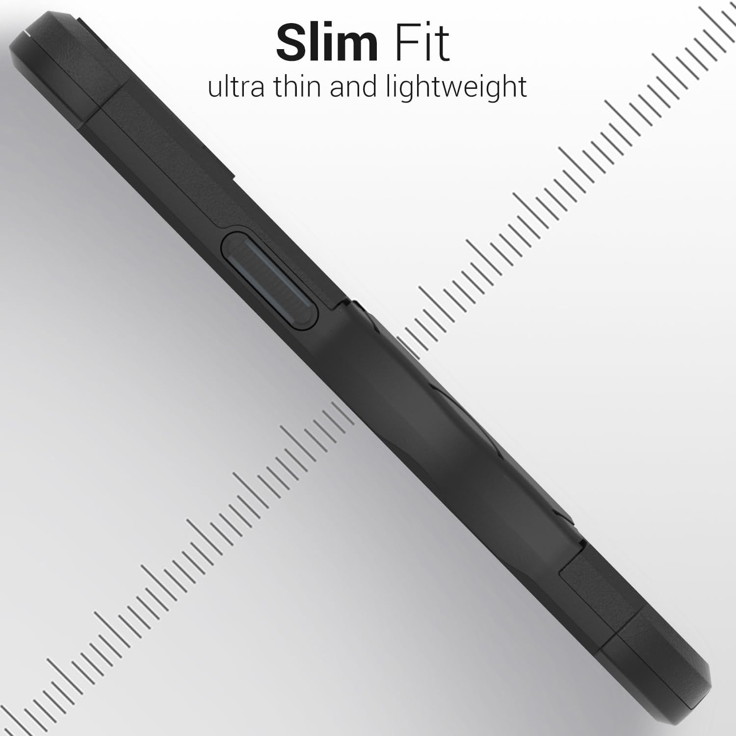 CoverON Funda resistente diseñada para Apple iPhone 15, resistente grado militar A de plástico duro, TPU híbrido, agarre de la piel, funda rígida