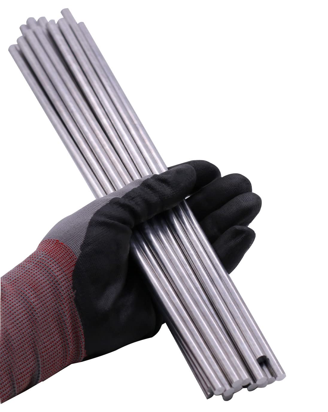 Varilla redonda de aluminio 6061 de 14″ de 12″ de largo, T6511, extruida, 0.25″ de diámetro