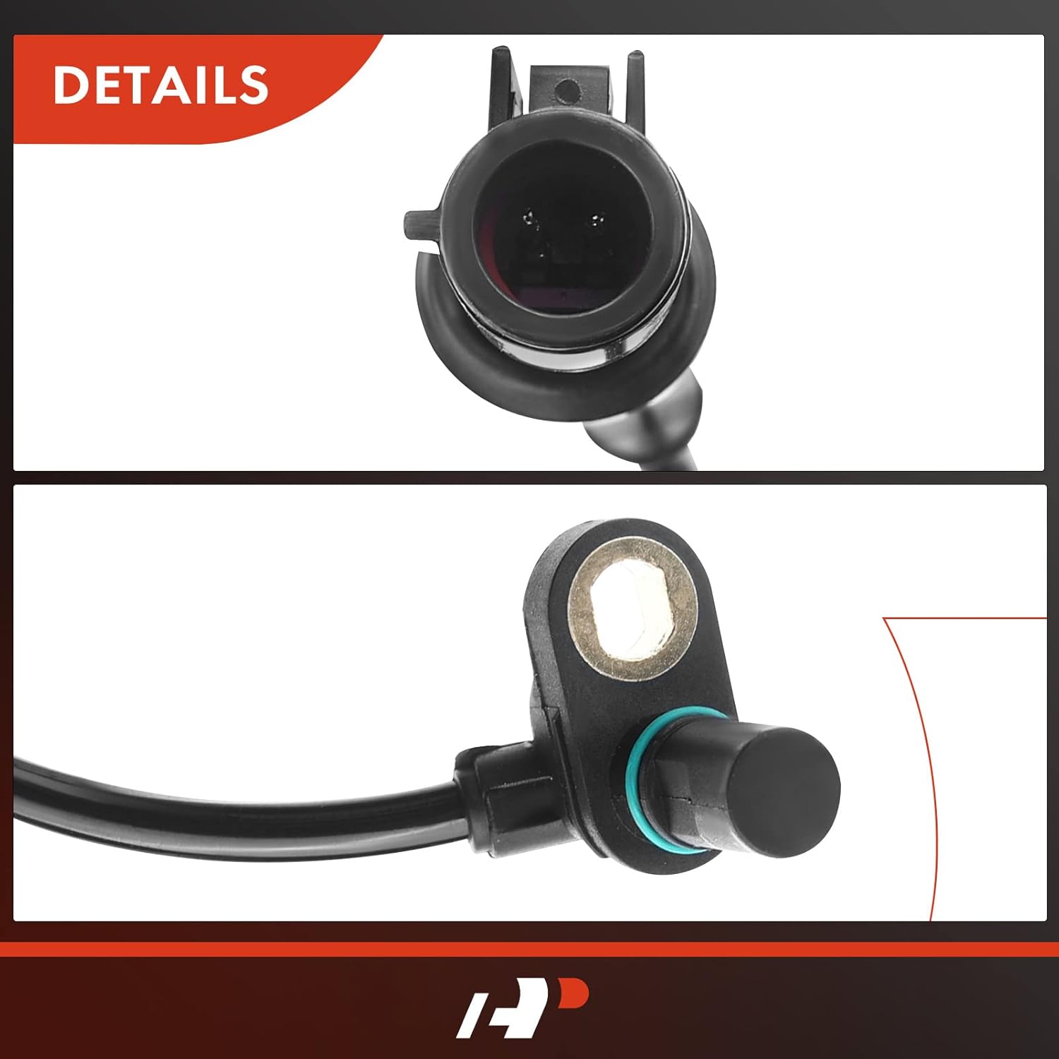A-Premium Sensor de velocidad de rueda ABS delantero izquierdo o derecho – Compatible con modelos Ford y Lincoln – Para F-150 2009-2010, Expedition,