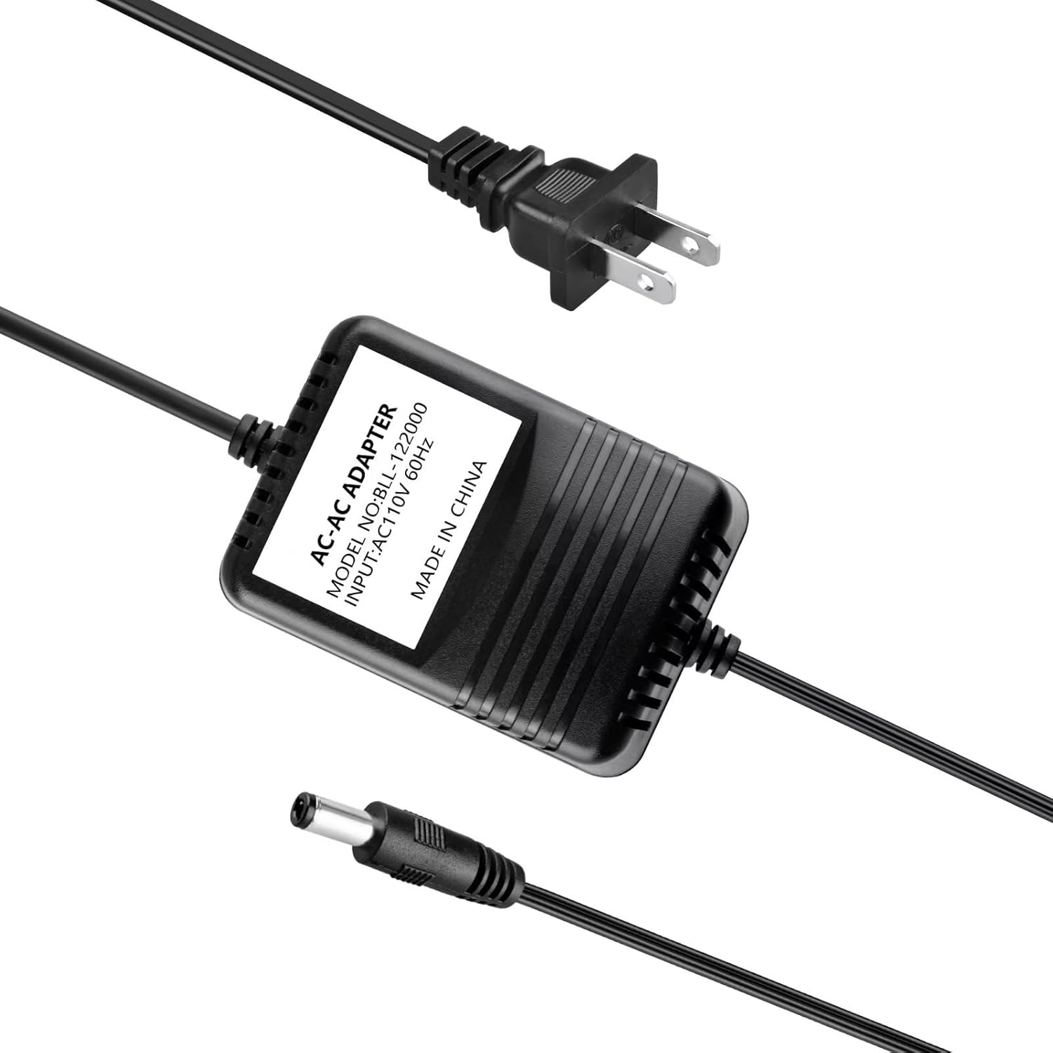 Adaptador de CA AC6V compatible con Vtech AT & T EL52313 EL52333 EL52353 3 Teléfono inalámbrico ATT DECT 6.0 Sistema de contestación de teléfono