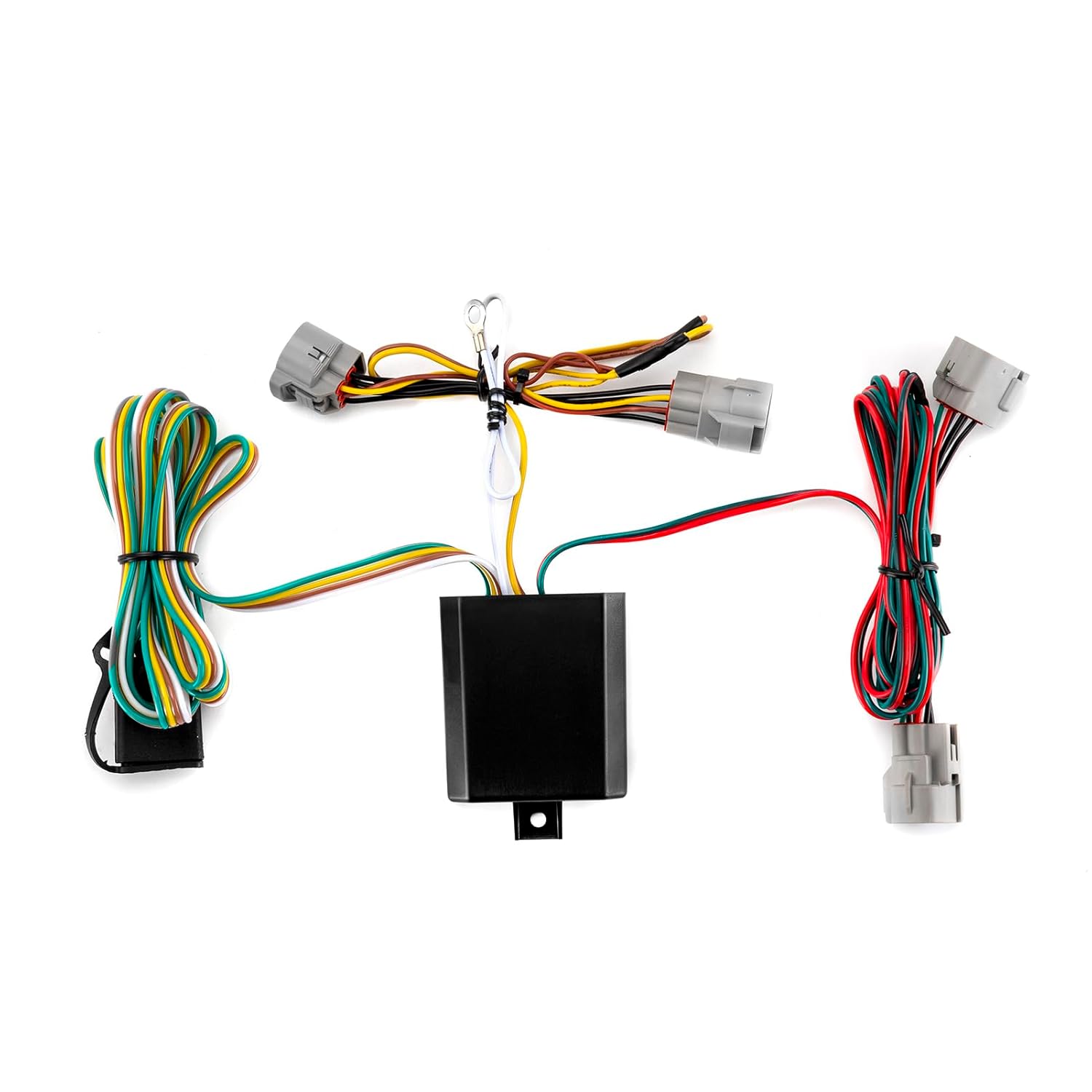WeiSen Arnés de cableado de remolque de 4 pines personalizado compatible con Toyota Tacoma 2005-2015, Toyota T100 1993-1998, Toyota Hilux 2008-2012