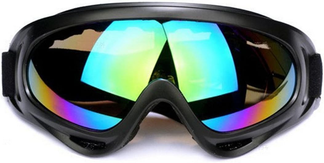 Minalo Protección UV Gafas de esquí deportes al aire libre CS Army Tactical Militar Gafas a prueba de viento moto de nieve bicicleta motocicleta
