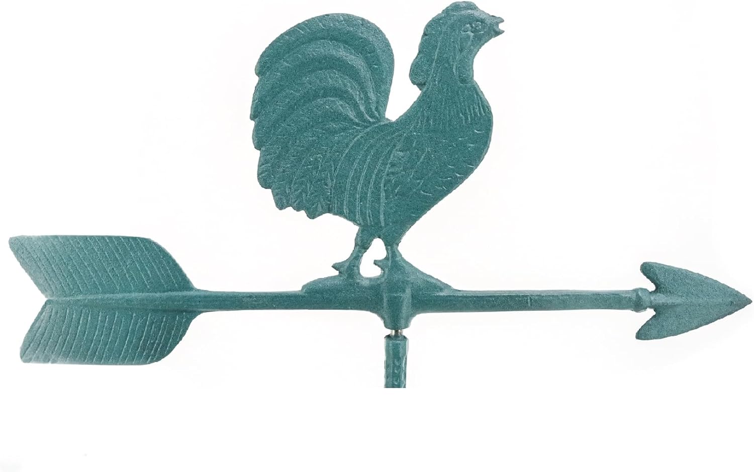 Veleta de gallo de aluminio de 24 pulgadas – Veleta de pollo – Fácil de instalar – Resistente a los rayos UV – Aluminio con recubrimiento en polvo –