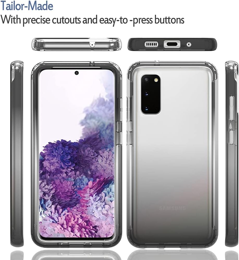 Vavies Compatible con Galaxy S20 5G de 6.2 pulgadas (no compatible con S20 FE), funda de teléfono Samsung S20 para niñas, funda protectora de TPU