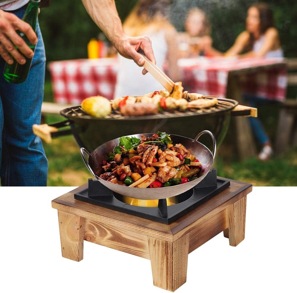 Estufa de alcohol, barbacoa portátil, horno de alcohol, horno, utensilios de cocina para picnic al aire libre, parrilla de cocina para camping,