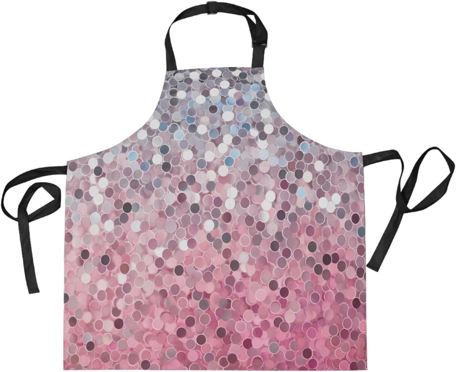 RPLIFE Delantal de barbacoa para hombre, color rosa, morado, dorado, plateado, delantal para cocinar, delantal de cocina impermeable, delantales de