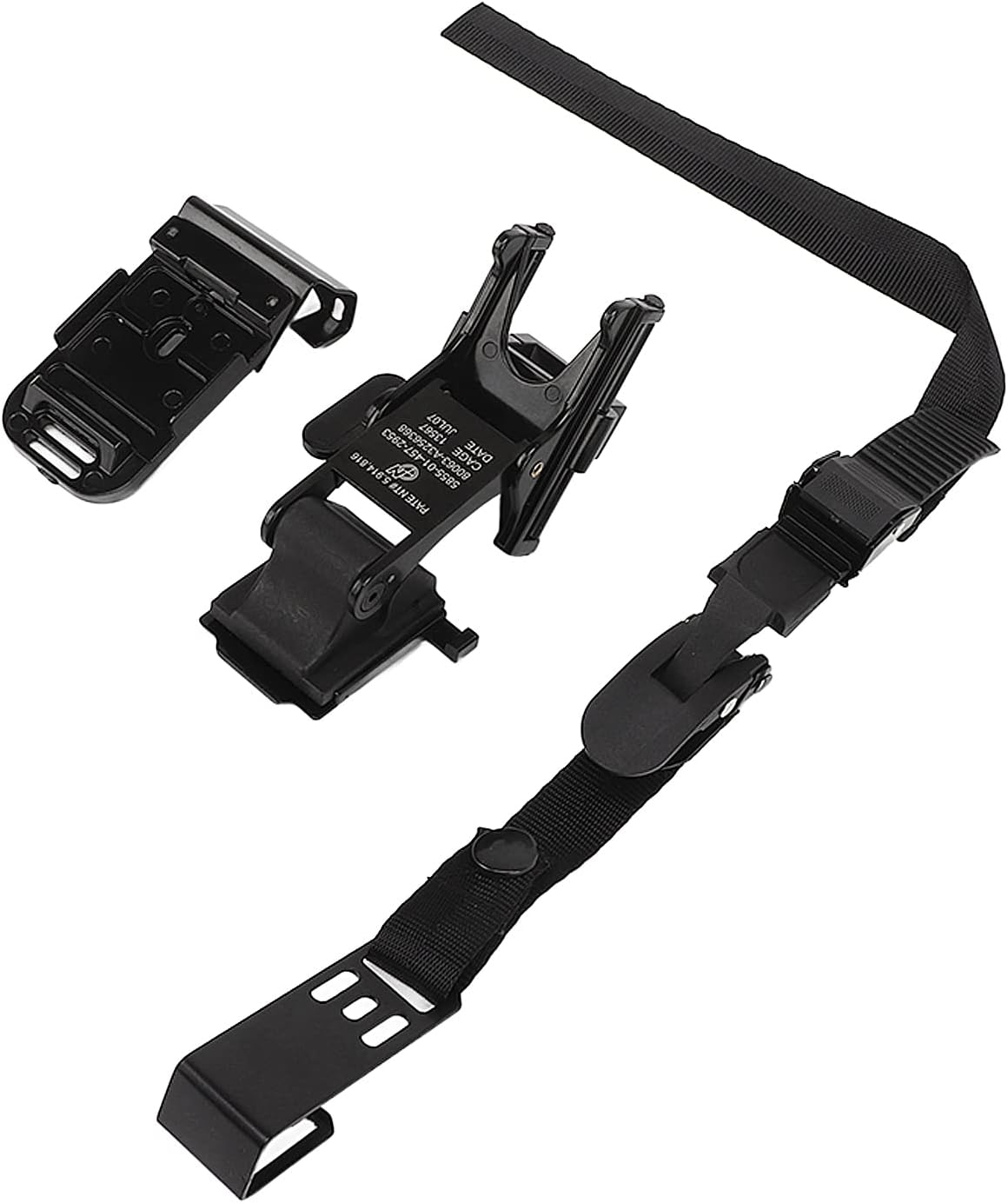 NVG – Soporte para casco, fácil de operar, soporte de casco de noche, aleación de aluminio profesional, duradero para uso en el desierto (soporte