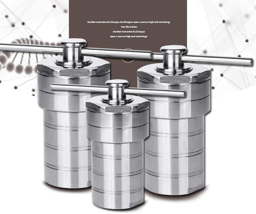 CGOLDENWALL reactor autoclave de síntesis hidrotermal de alta temperatura con una hervidor de cámara de recipiente forrado PPL 482.0F (8.5fl oz)