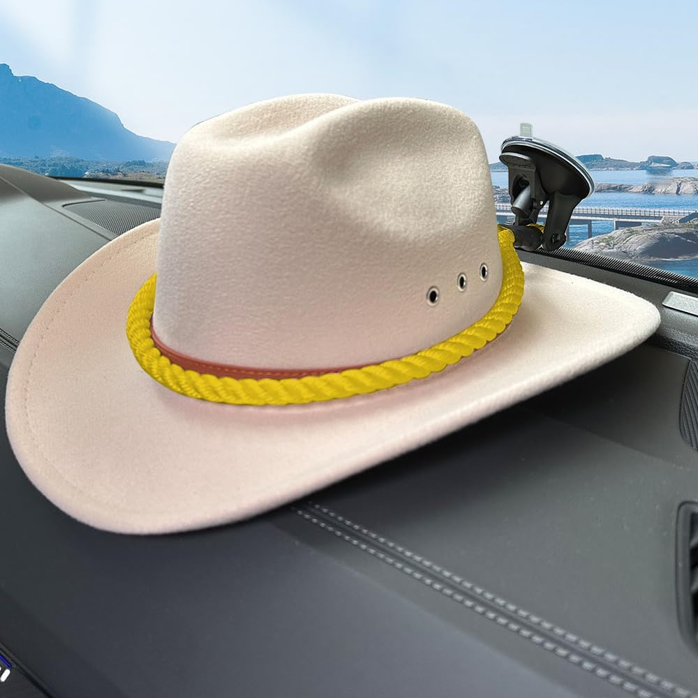 Soportes para sombrero soportes para sombreros de vaquero para tu vehículo, soporte para sombrero de vaquero con ventosa, colgador universal para