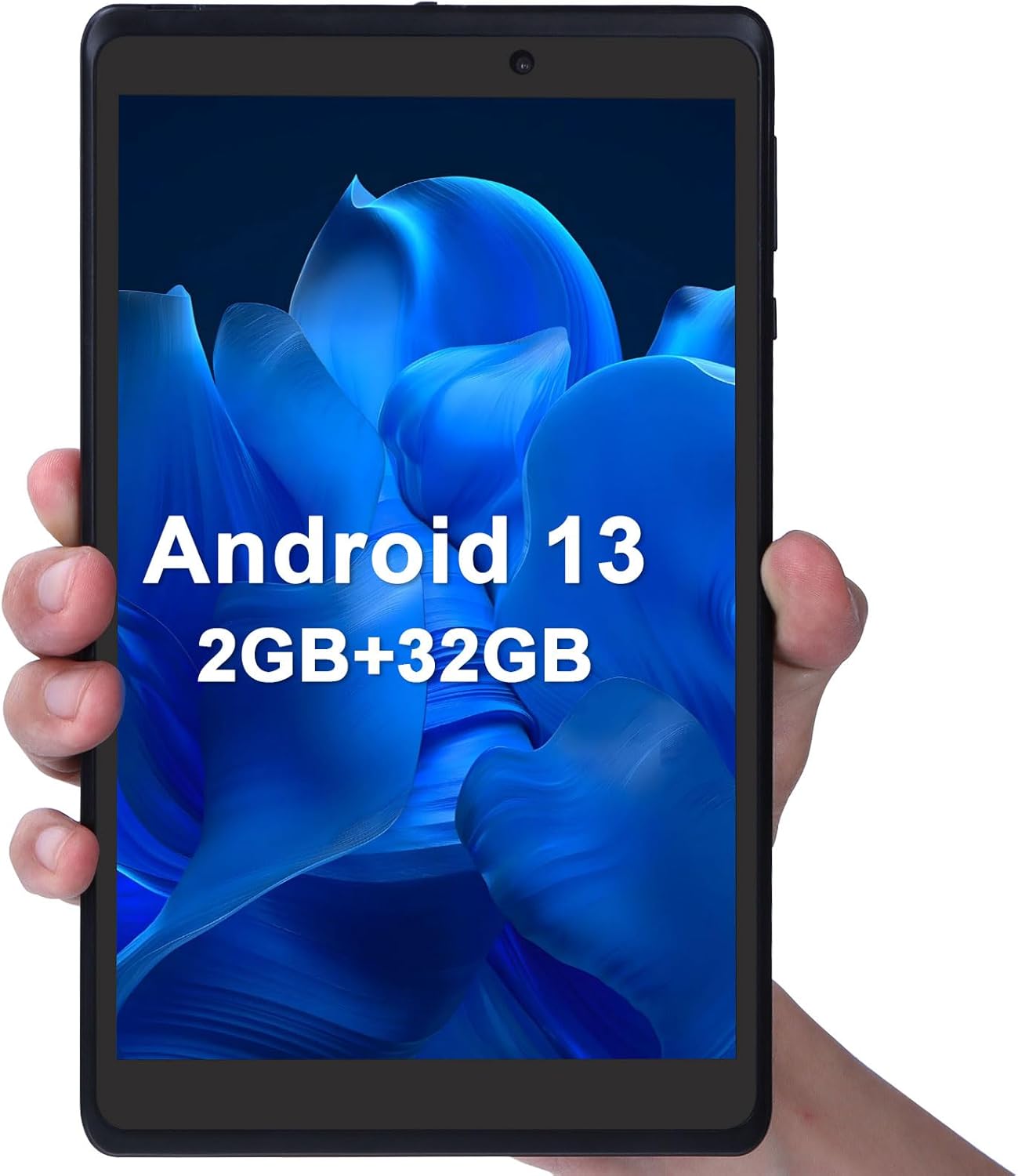 C idea Tableta de 8 pulgadas con Android 13, tablet PC juvenil con pantalla de luz azul, WiFi cámara dual 32 GB+1 TB expandida HD IPS protección