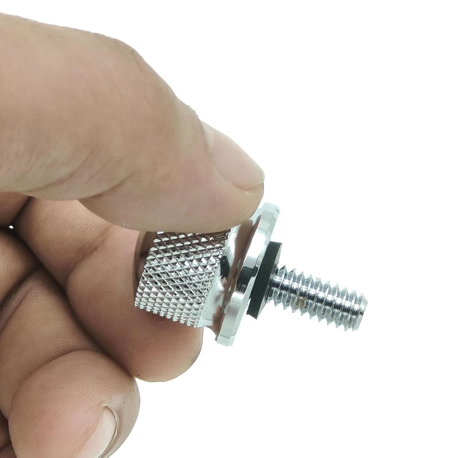 Juego de 4 tornillos y tuercas de acero inoxidable para guardabarros trasero y guardabarros, montaje rápido, compatibles con Harley Touring Soft