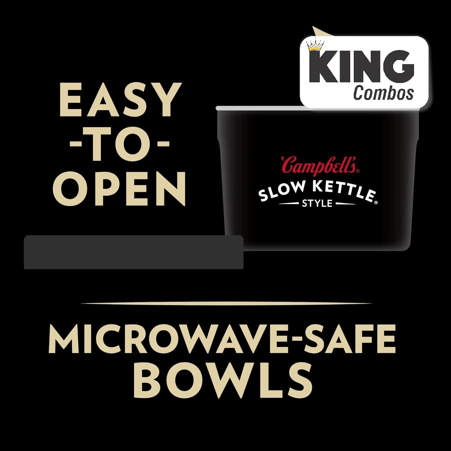 Campbell’s Slow Kettle Style – Bisque cremoso de brócoli cheddar, cuenco para microondas de 15.5 onzas (6)