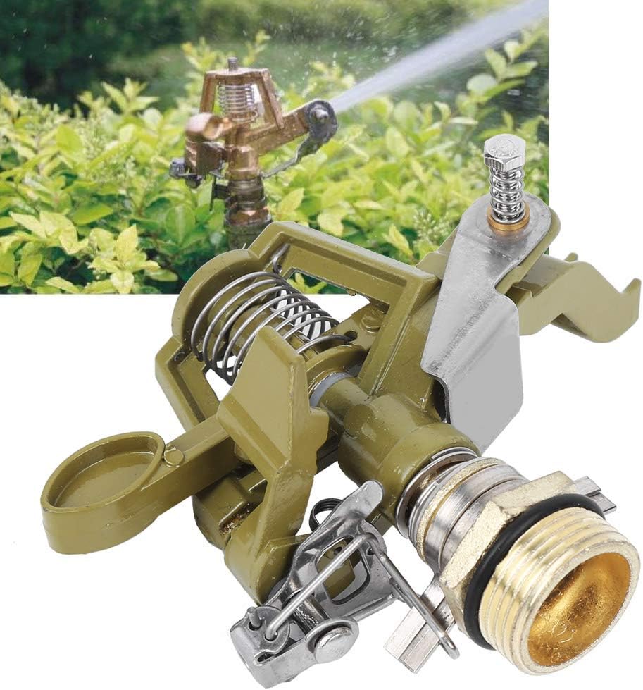 Fydun G34in M Thread 360 Degree Rotating Sprinkler Sprayer Nozzle for Garden Lawn Irrigation G34in M Thread 360 for Family