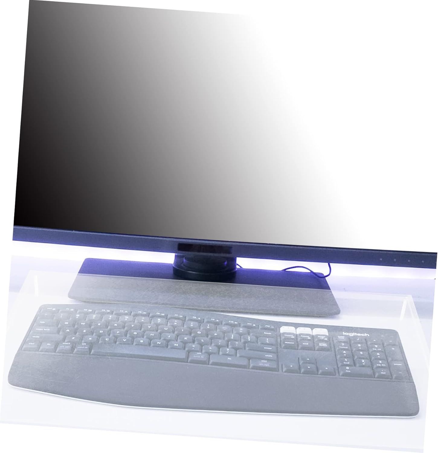 ABOOFAN Cubierta antipolvo para teclado de computadora, protector de escritorio, teclado portátil, funda para teclado mecánico, protector de teclado