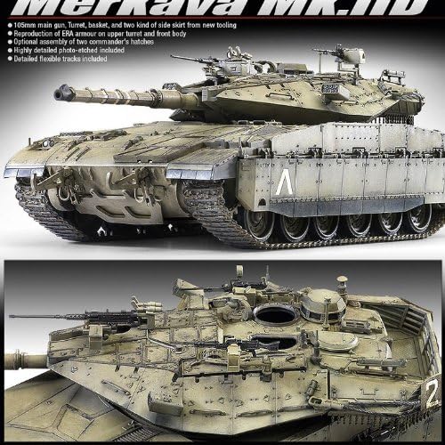 135 Merkava Mk.IID Mk 2D 13286 – Kits de modelos de plástico