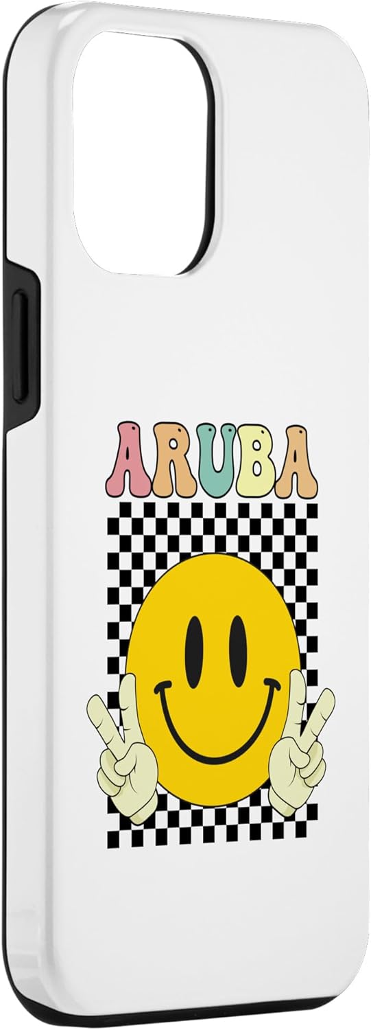 Funda para iPhone 12 Pro Max Aruba Vacation Beach Tropical Vibes Aruba