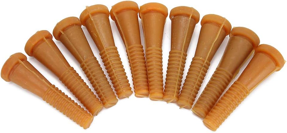 GLOGLOW Dedos de desplumado, 10 unidades de goma para pollo, dedos de aves de corral, plumas, palillos de desplumado para pato, codorniz, ganso,