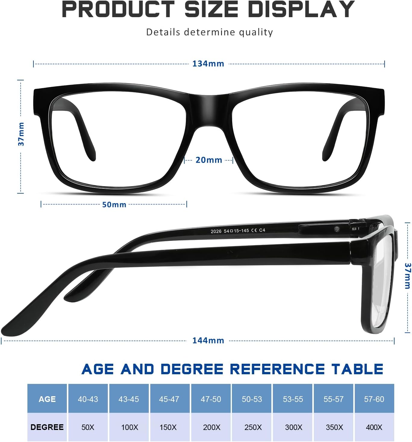 Gafas de lectura para hombres y mujeres, paquete de 5 unidades con filtro UV con bloqueo de luz azul, para lectores de computadora, anteojos
