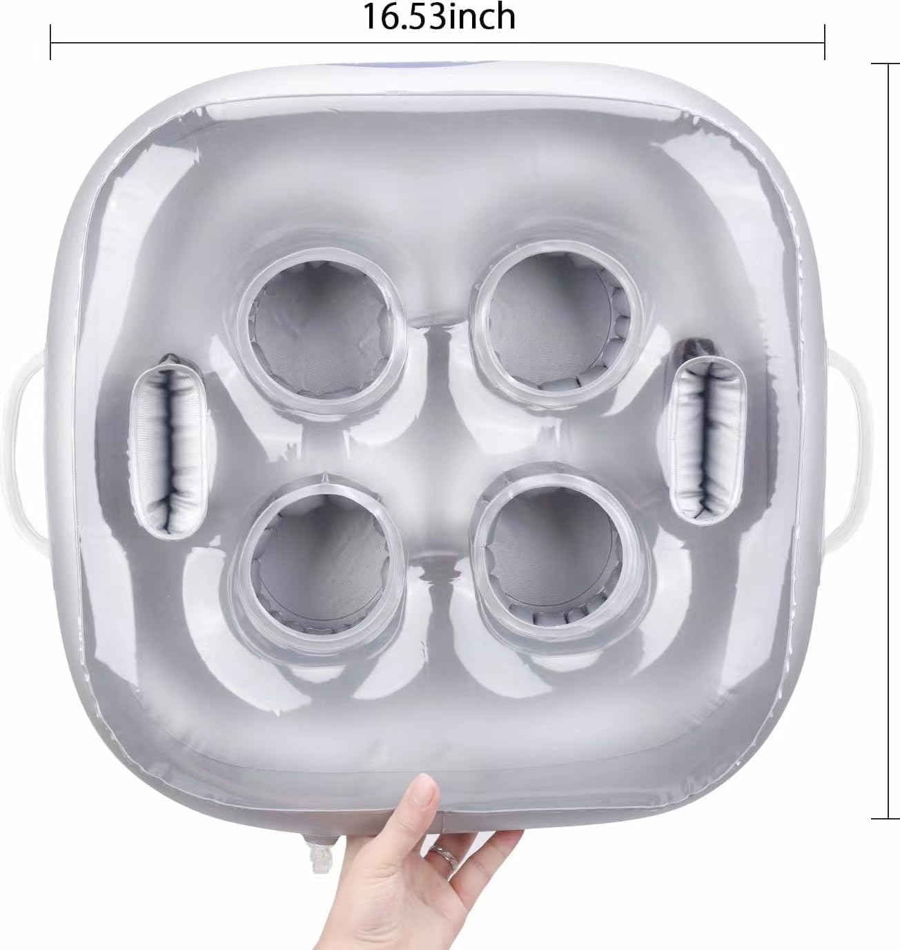 Soporte para bebidas, flotador de bebida para fiesta en la playa, accesorios para piscina y bañera de hidromasaje con gran capacidad multiusos