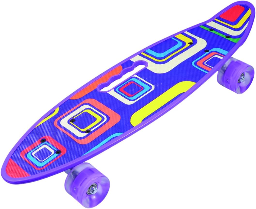 VANZACK 1pc Scooter Motocicleta Juguetes Niños Juguetes Deportivos Niños Longboard 4 Ruedas Scooter para Niños Monopatín cóncavo
