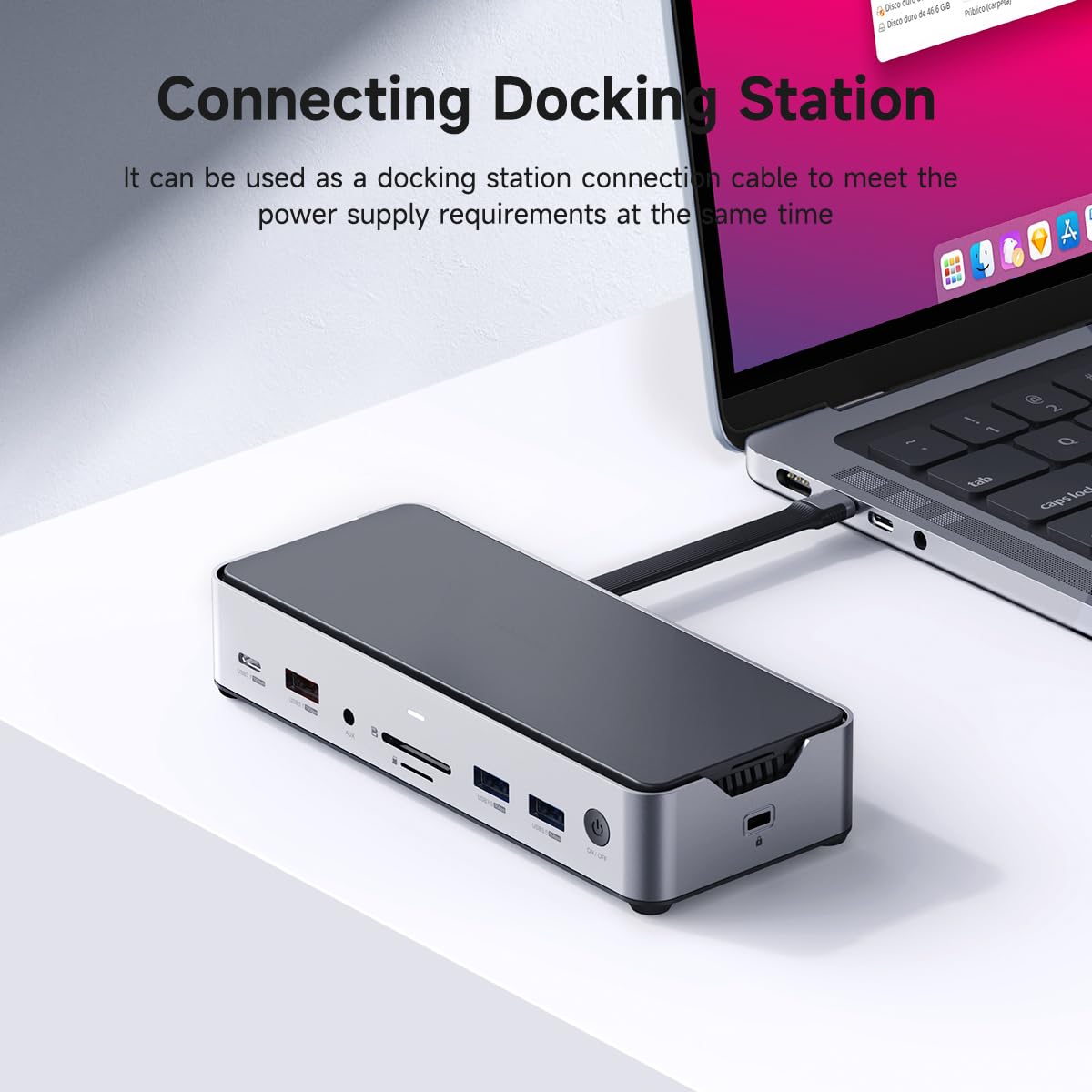 Hagibis Cable USB 4 de 0.4 pies, cable USB C de carga de 240 W, transferencia de datos de 40 Gbps, pantalla de video 8K 60Hz para iPhone 15 Pro Max,