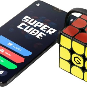 GiiKER Cubo electrónico de velocidad Bluetooth i3s cubo inteligente STEM conectado en tiempo real de 3 x 3 para todas las edades compatible con la GiiKER Cubo electrónico de velocidad Bluetooth i3s cubo inteligente STEM conectado en tiempo real de 3 x 3 para todas las edades compatible con la