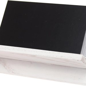 TOROS store Tarjetero de madera para escritorio (nogal blanco) TOROS store Tarjetero de madera para escritorio (nogal blanco)