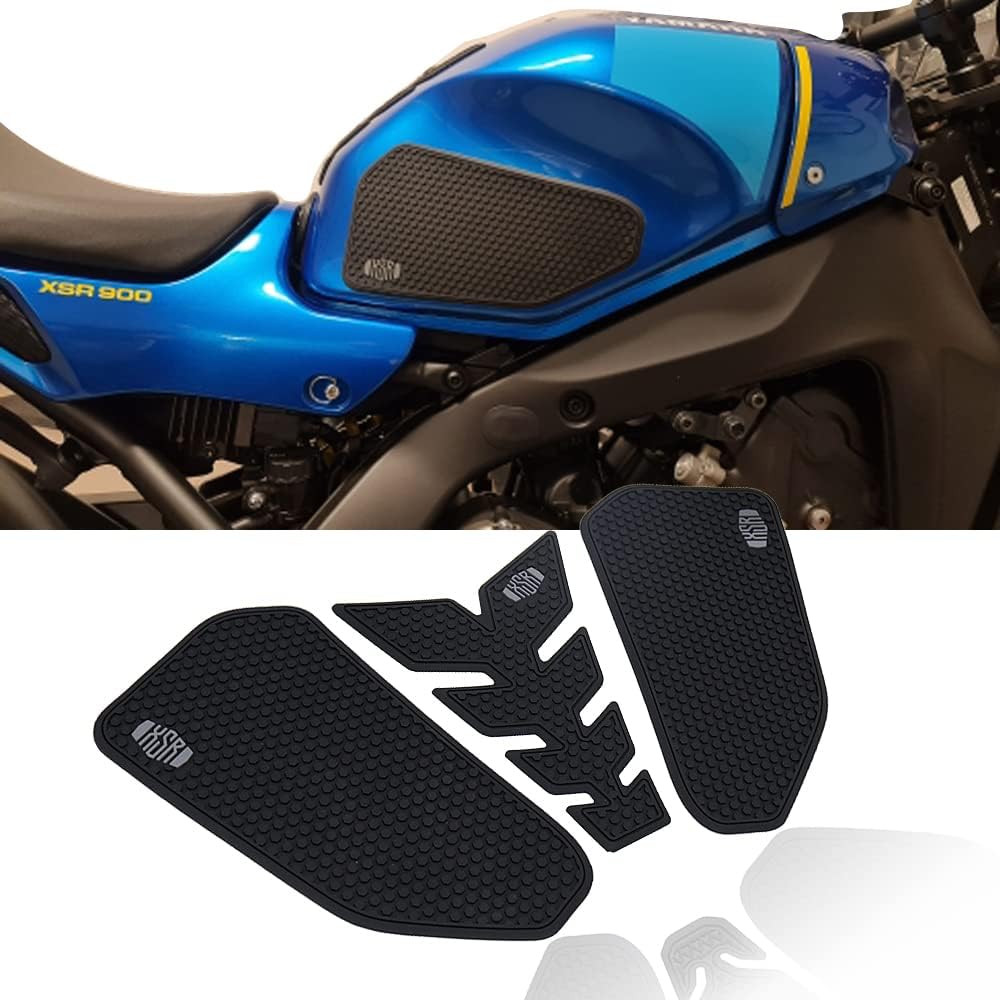 Para Yamaha XSR 900 XSR900 2022 2023 nuevas almohadillas de depósito de combustible de motocicleta Adhesivo lateral Gas Rodilla Grip Protector