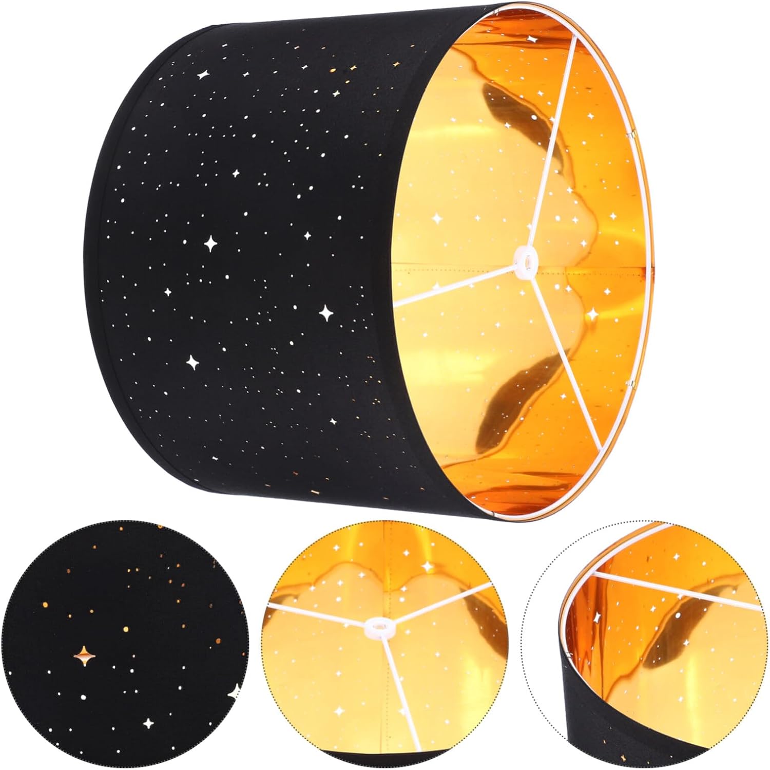 Pantalla de lámpara de mesa, cubierta de lámpara de tela, pantalla de repuesto, pantalla de escritorio, cubierta de luz, accesorio de luz, tipo A,