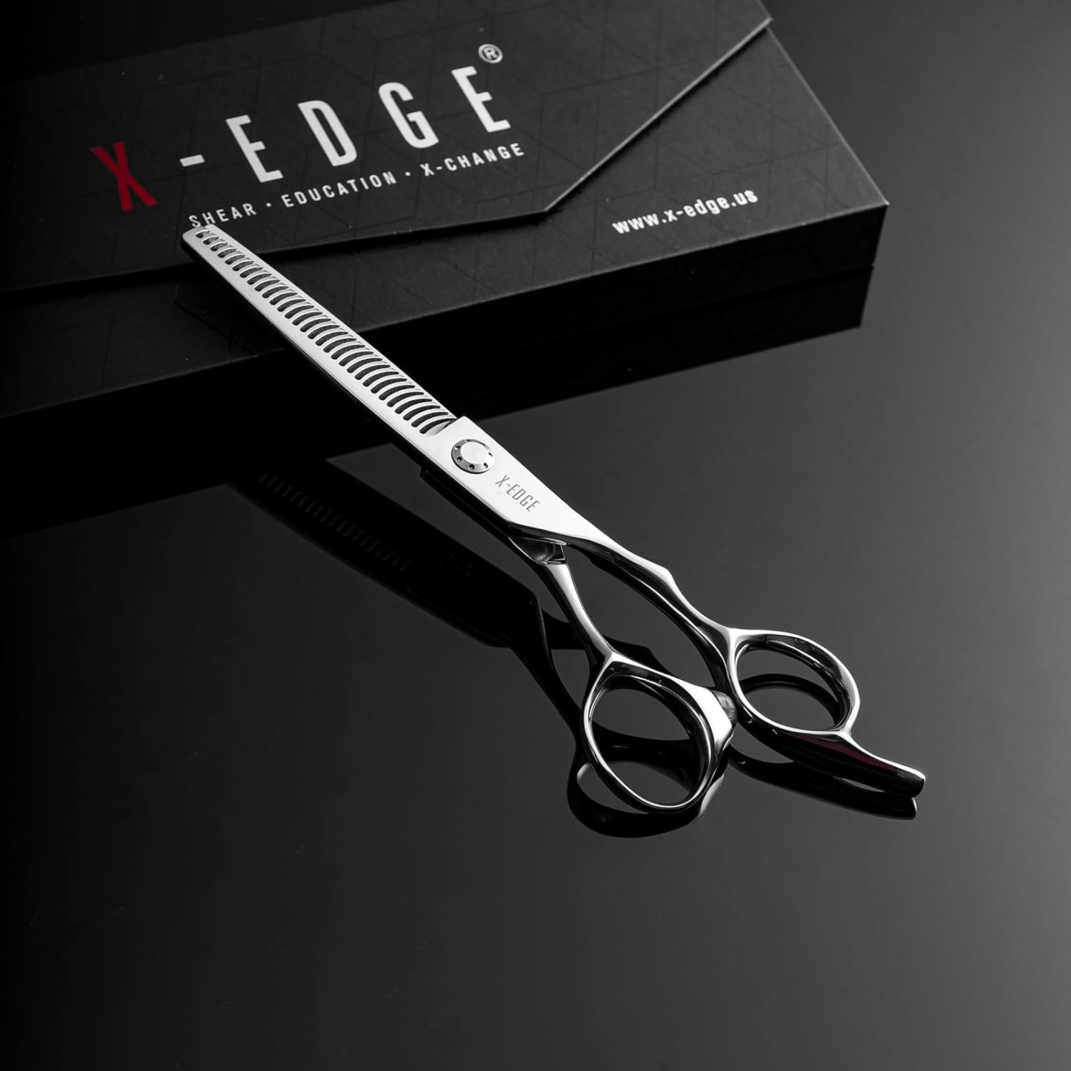 Tijeras para adelgazar el cabello, tijeras profesionales de 6 pulgadas, hechas de Japón 440C, tijeras de peluquería para corte de pelo para
