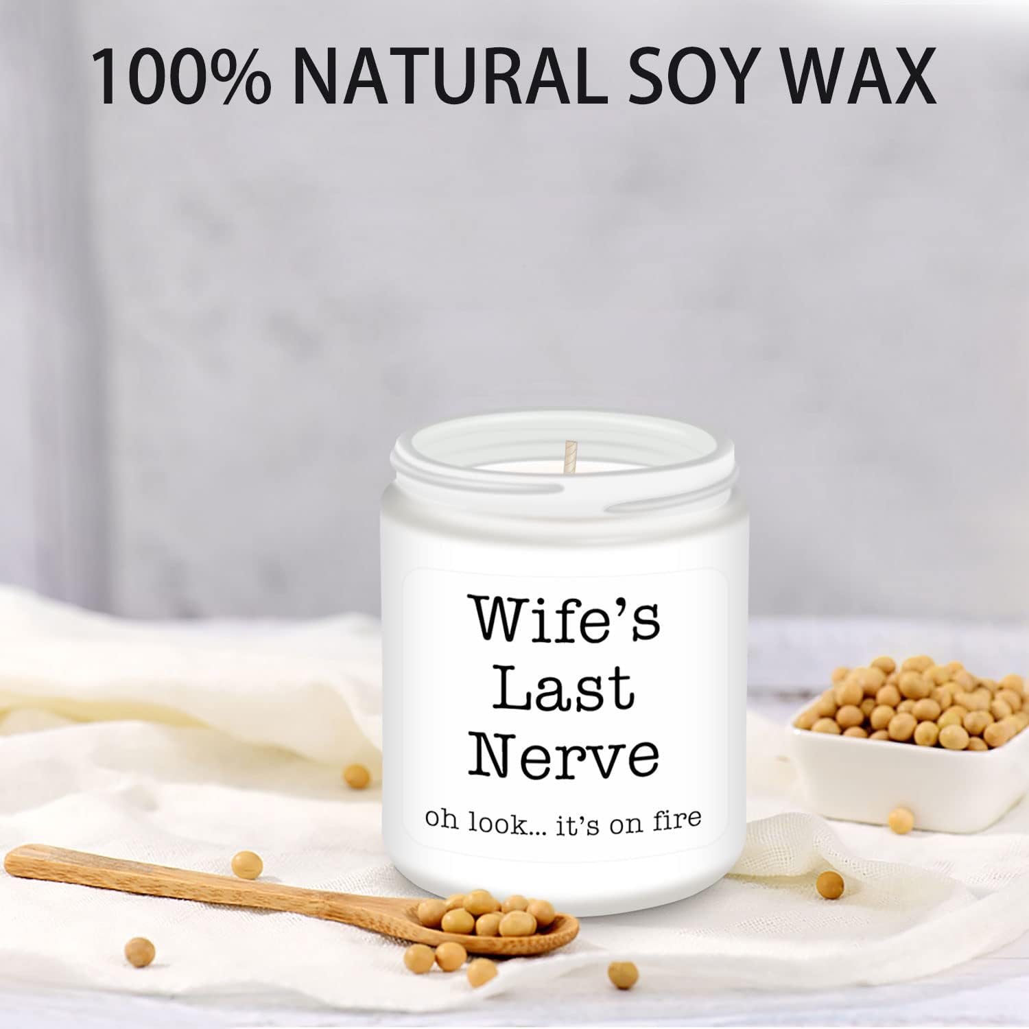 Homsolver Regalos para esposa del marido, regalos para la mejor esposa, divertida Navidad, regalo divertido de aniversario para ella, regalos del