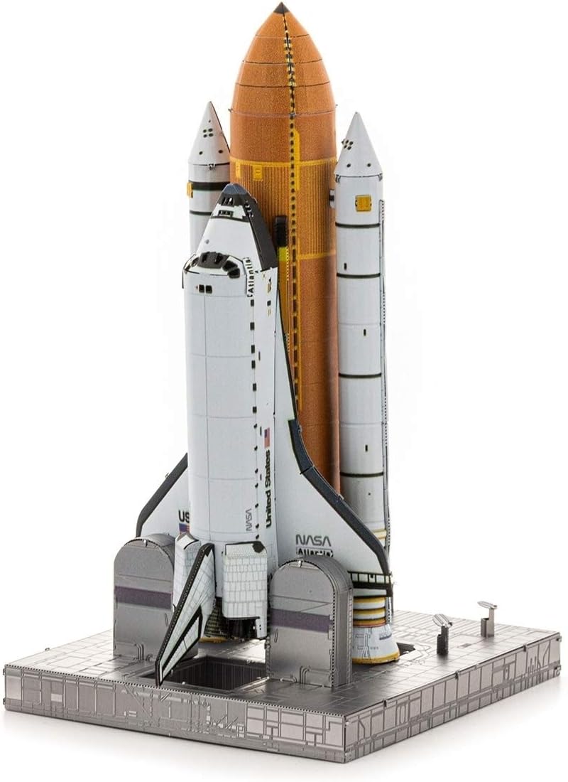 Metal Earth Fascinations Premium Series – Kit de lanzamiento del transbordador espacial 3D