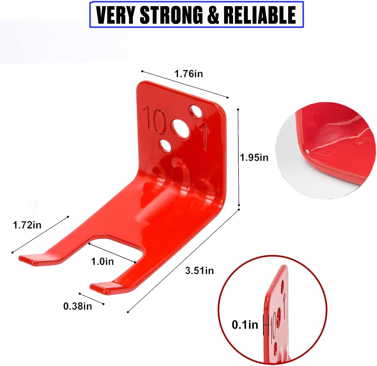 Soporte para extintor de incendios, soporte para extintor de incendios, soportes para extintores químicos de 5BL-13 libras, universal para todos los