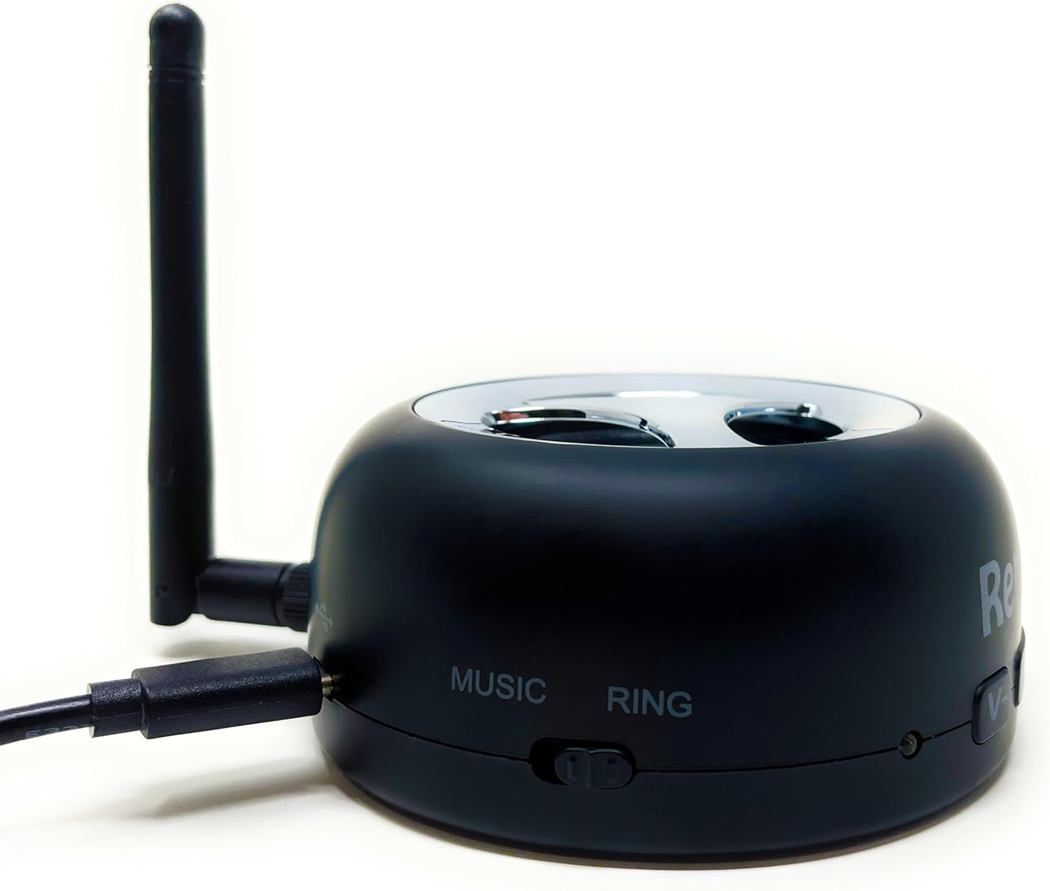 RENNY JR – El timbre del teléfono celular, amplificador y parpadeo para personas con discapacidad auditiva (117 dB)  Se conecta automáticamente de