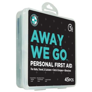 Be Smart Get Prepared – Kit de primeros auxilios para automóviles, suministros de emergencia médica equipado con curitasalmohadillas de Be Smart Get Prepared – Kit de primeros auxilios para automóviles, suministros de emergencia médica equipado con curitasalmohadillas de