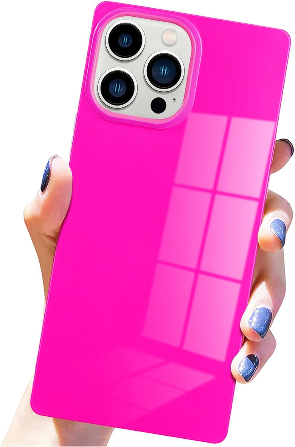 Pevezeda Neon Series – Funda diseñada para iPhone 15 Pro Max de 6.7 pulgadas, bonito diseño retro brillante, a prueba de golpes, para mujeres y