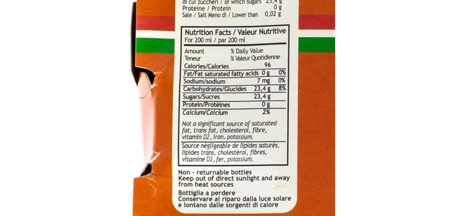 Stappj Chinotto Soda 6 x 6.7 fl oz. (6.8 fl oz) “Stappi” Importación italiana Bebida de jugo espumoso para licores  Mezclador de cóctel de aperitivo