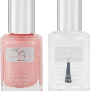 karma organic Esmalte de uñas de color natural con triple capa base 5, tratamiento de uñas no tóxico, vegano, libre de crueldad animal karma organic Esmalte de uñas de color natural con triple capa base 5, tratamiento de uñas no tóxico, vegano, libre de crueldad animal