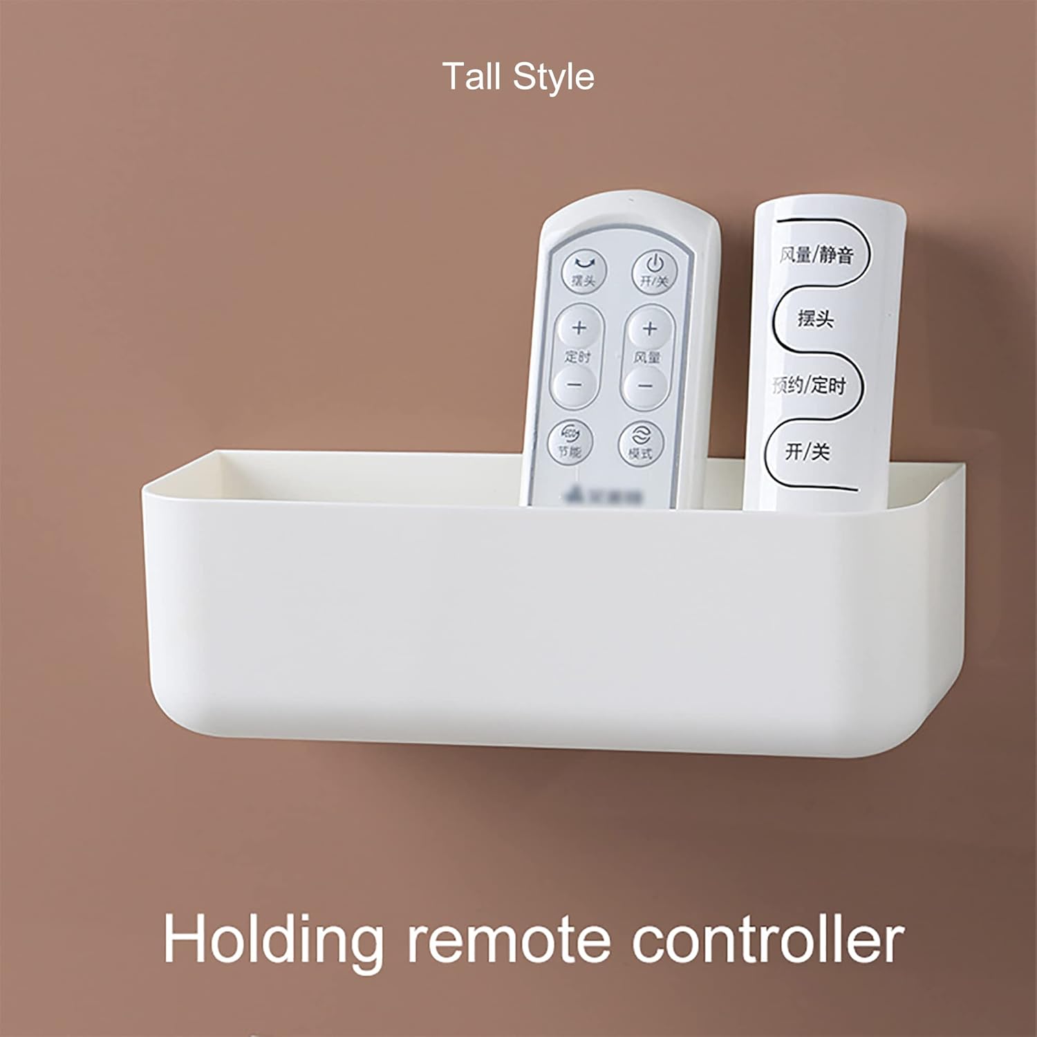 Estante flotante de plástico adhesivo para colgar en la pared, organizador de ducha para baño, cocina, mesita de noche, almacenamiento adicional