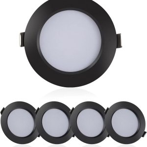 RV Boat Recessed Ceiling Light,4 Pack,12-24Volt LED Puck Light,RV LED Down Light,Slim LED Panel Light,DC 12V-24V Ceiling Light,Solar Down Light,All RV Boat Recessed Ceiling Light,4 Pack,12-24Volt LED Puck Light,RV LED Down Light,Slim LED Panel Light,DC 12V-24V Ceiling Light,Solar Down Light,All