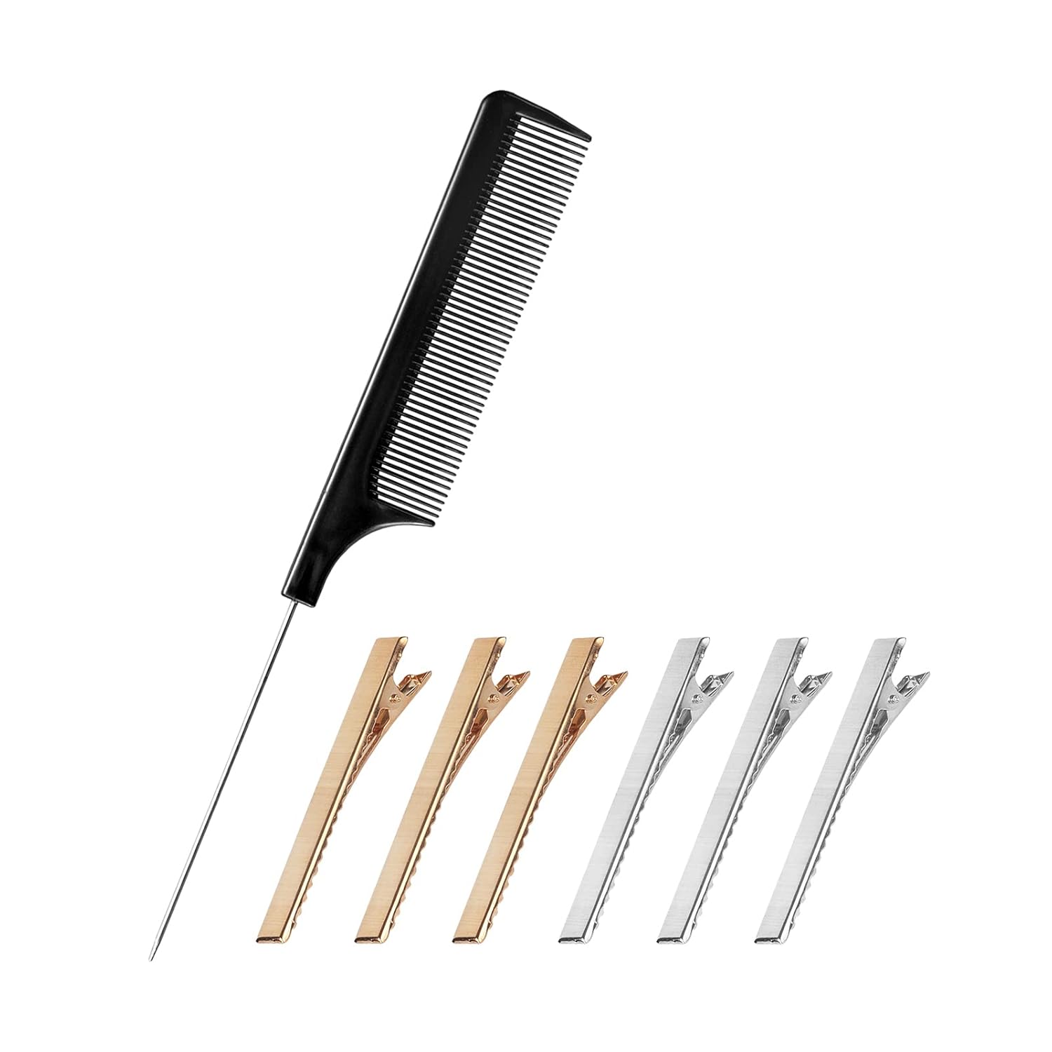 Rizador de pelo sin calor juego de rodillos de pelo de 13 piezas con clips para cabello largo, rizos sin calor para mujeres para cabello medio,