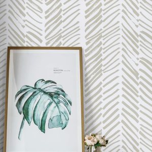 Guvana – Papel tapiz de rayas marrón y blanco de 394 x 17.7 pulgadas, papel tapiz autoadhesivo para hacer el trabajo tu mismo, papel adhesivo Guvana – Papel tapiz de rayas marrón y blanco de 394 x 17.7 pulgadas, papel tapiz autoadhesivo para hacer el trabajo tu mismo, papel adhesivo