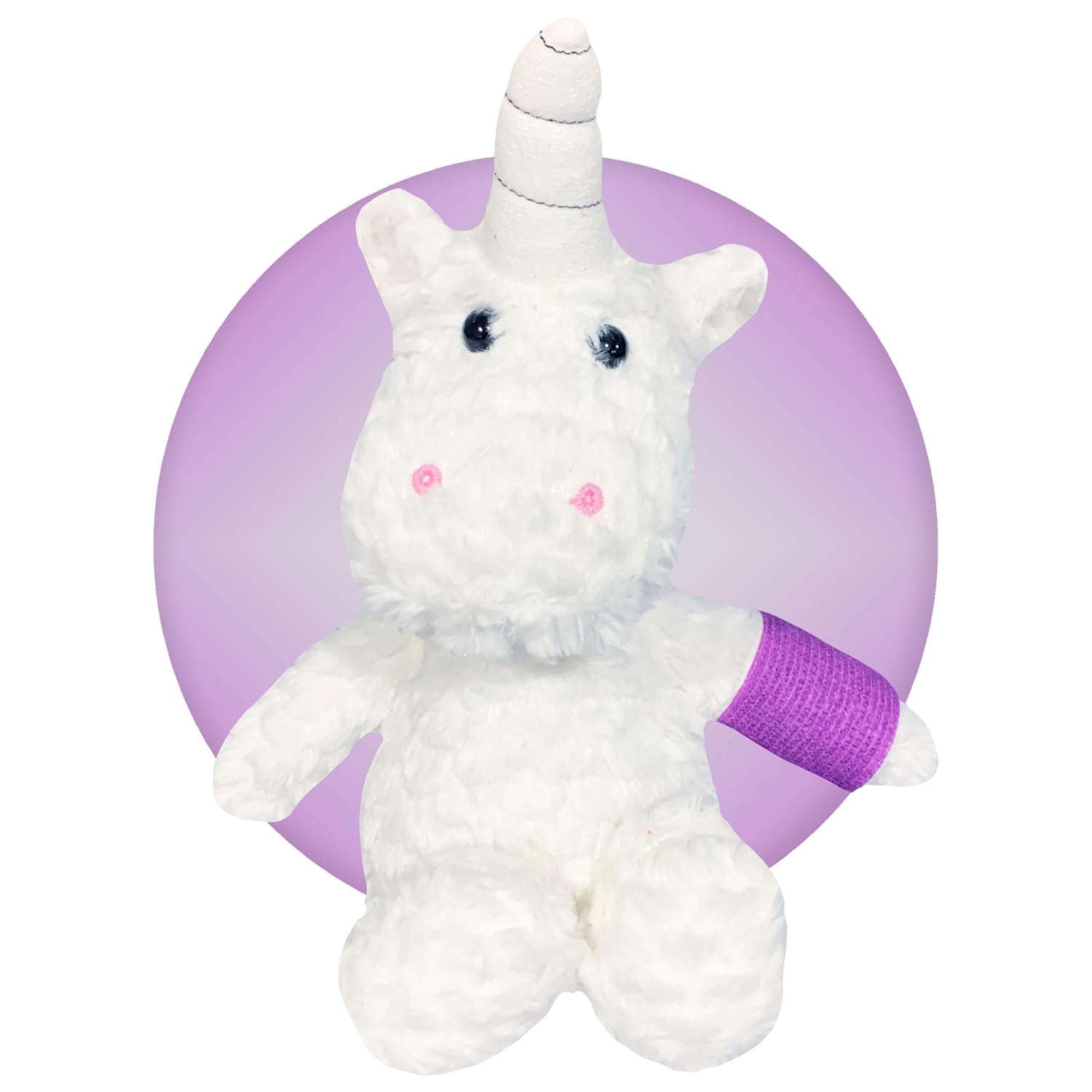 Broken Leg Gift for Kids – Gift Wrapped Ready to go – Broken Bone Unicorn Plush – Gift For Broken Arm – Pick the Cast Color and Location – Stuffed